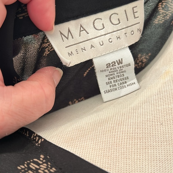 Vintage Maggie McNaughton blouse 22W - Picture 7 of 7